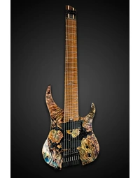 Legator XG8F Ghost 8-String Multi-Scale Headless Electric Guitar Coral