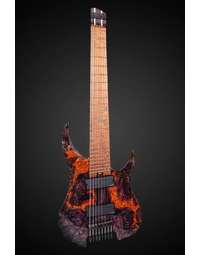 Legator XG8F Ghost 8-String Multi-Scale Headless Electric Guitar Magma