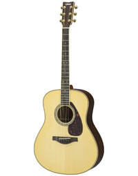 Yamaha LL16 ARE Solid Engelmann / Rosewood Dreadnought Acoustic Guitar w/ Pickup Natural