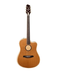 Baggs AEG-1 Solid Torrefied Sitka Spruce / Rosewood w/ Poplar Ply Sides Thinline Dreadnought Acoustic Guitar w/ Pickup Natural