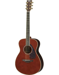 Yamaha LS16 ARE DT Solid Engelmann / Rosewood Concert Acoustic w/ Pickup Dark Tinted