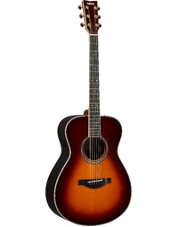 Yamaha LS-TA BS TransAcoustic Solid Engelmann / Rosewood Concert Acoustic w/ Pickup Brown Sunburst