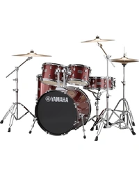Yamaha RDP2F5 Rydeen Fusion Poplar 5-Piece 20" Drum Kit Burgundy Glitter