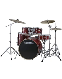 Yamaha SBP0F5CR Stage Custom Fusion Birch 5-Piece Drum Kit Cranberry