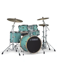 Yamaha SBP2F5MSG Stage Custom Euro Birch 5-Piece Drum Kit Matte Surf Green