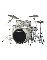 Yamaha SBP2F5CLW Stage Custom Euro Birch 5-Piece Drum Kit Classic White