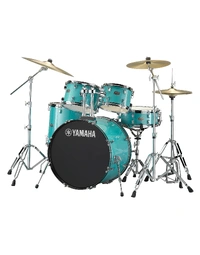 Yamaha RDP2F5 Rydeen Euro Poplar 5-Piece 22" Drum Kit Turquoise Glitter
