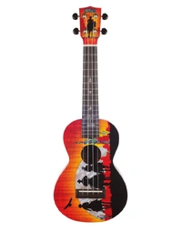 Mahalo MA2WW Artist Elite "Wild West" Concert Ukulele