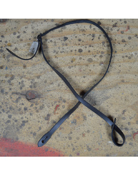 Colonial Leather Mandolin Strap - Black