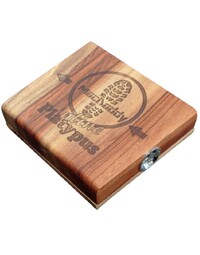 Macdaddy MDP2I "Platypus Inline" Compact Stomp Box in Natural Finish