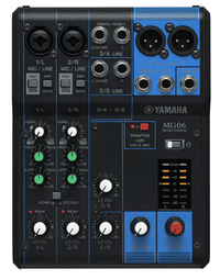 Yamaha MG06 6-Channel D-Pre Mixer