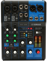 Yamaha MG06X 6-Channel D-Pre Mixer with Effects