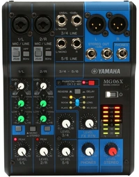Yamaha MG06X 6-Channel D-Pre Mixer w/ Effects