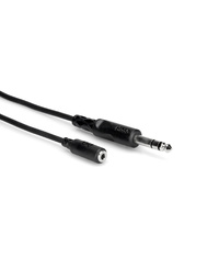 Hosa MHE310 Headphone Extension, 3.5mm to 1/4" TRS, 10 ft