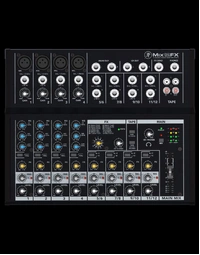 Mackie MIX12FX 12 Channel Compact Unpowered Analogue Mixer w/ FX