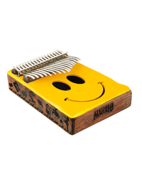 Mahalo 17-Key Solid Trembesi Kalimba Smiley Face