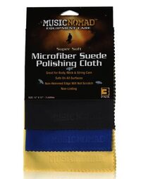 Music Nomad MN203 Super Soft Microfiber Suede Polishing Cloth 3 Pack