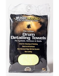 Music Nomad Drum Detail Towel (2pk)