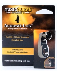 Music Nomad MN271 Acousti-Lok Strap Lock Adapter for Metric Output Jacks
