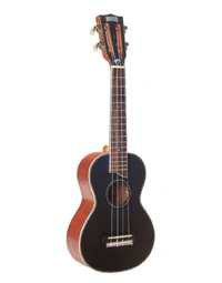 Mahalo MP2BK Pearl Series Solid Top Concert Ukulele Black