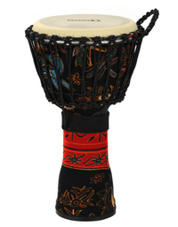 Mano Percussion 12" Rope Djembe With Bag - Passion Flower