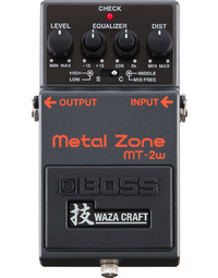 Boss MT2W Waza Craft Metal Zone Distortion Pedal