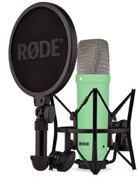RODE NT1 Signature Green Studio Cardioid Condenser Vocal Mic