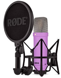 RODE NT1 Signature Purple Studio Cardioid Condenser Vocal Mic