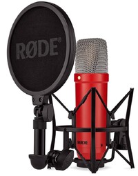 RODE NT1 Signature Red Studio Cardioid Condenser Vocal Mic