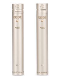 RODE NT5 Matched Pair Compact 1/2" Cardioid Condenser Instrument Mic