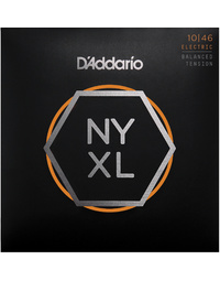 D'Addario NYXL Reg Lite 10-46 Balanced Tension Electric Guitar Strings
