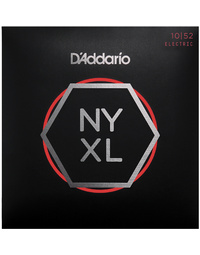 D'Addario NYXL Lite/Hvy Bottom 10-52 Electric Guitar Strings