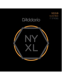 D'Addario NYXL Reg Lite 10-59 7-String Electric Guitar Strings