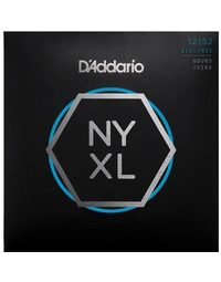 D'Addario NYXL Lite Wound 3rd 12-52 Electric Guitar Strings