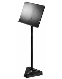 On-Stage Orchestral Music Stand Solid Backplate Hex Base