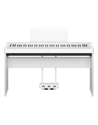 Yamaha P-225WH 88-Key Home Digital Piano Bundle White