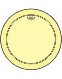 Remo Colortone Powerstroke 3 Bass Drum Head Yellow