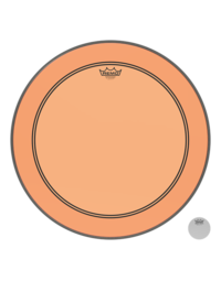 Remo 22" Colortone Powerstroke 3 Bass Drum Head Orange