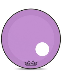 Remo Powerstroke 3 Colortone Purple 22'' Ported Bass Drum Head