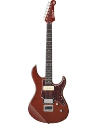 Yamaha PAC611HFM Pacifica Flame Maple Electric Guitar Root Beer