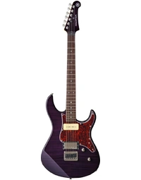 Yamaha PAC611HFM Pacifica Flame Maple Electric Guitar Translucent Purple