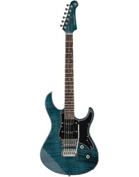 Yamaha PAC612VIIFM Flamed Maple Electric Guitar Indigo Blue