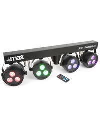 MAX PARBAR-4x3 LED Wash Lighting Par Bar Set