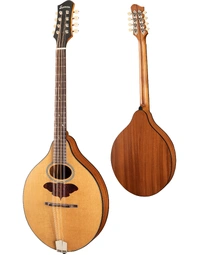 Eastman PCH-MO-LADYMOON PCH Series Lady Moon Signature Solid Top A Style Oval Hole Flat Top Octave Mandolin Natural
