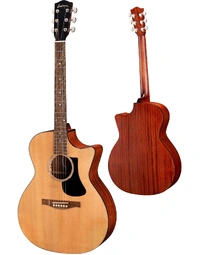 Eastman PCH1-GACE Thermo-Cured Solid Top Grand Auditorium w/ Pickup Acoustic Guitar Natural