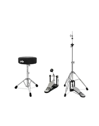 PDP PDHW7S3 3-Piece 700 Series Hardware Pack - Single Pedal, Hi-Hat Stand & Stool