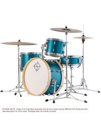 Dixon Spark Special Edition 420 Series 4-Pce Drum Kit Dark Green