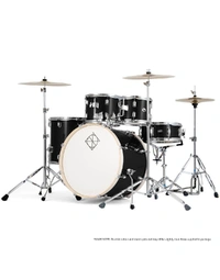 Dixon SP520C1BK Spark Standard Series Poplar 5-Piece 20" Drum Kit Black