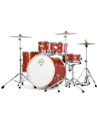 Dixon SP520C1CPS Spark Standard Series Poplar 5-Piece 20" Drum Kit Champagne Sparkle