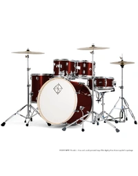 Dixon SP520C1WR Spark Standard Series Poplar 5-Piece 20" Drum Kit Wine Red
